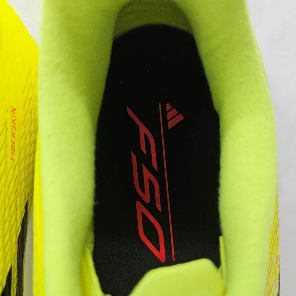 Adidas F50 League TF Turf Soccer Cleats JR8978 Solar Yellow Black Men Size 9.5